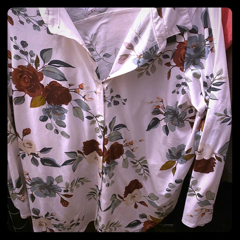 LuLaRoe XL floral Valentina
